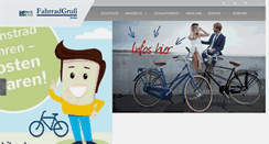 Desktop Screenshot of fahrradgruss.de