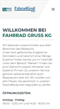 Mobile Screenshot of fahrradgruss.de